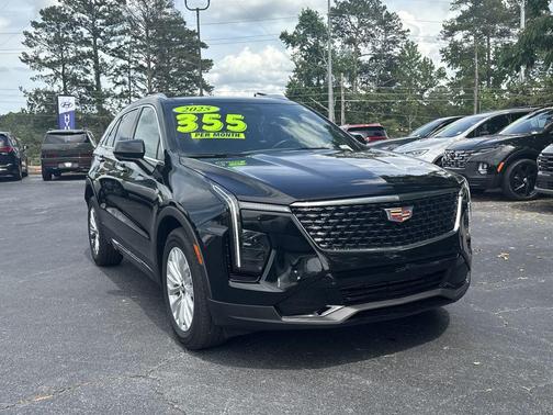 Stellar Black Metallic 2025 Cadillac XT4 Premium Luxury