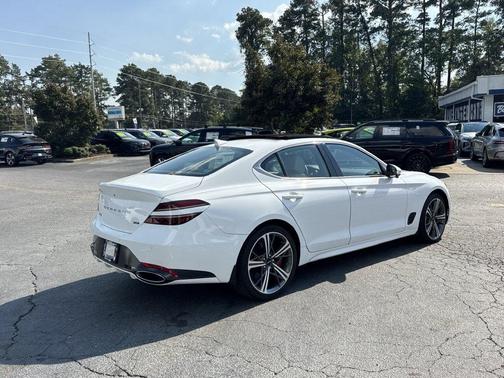 Alta White 2025 Genesis G70 3.3T Sport Advanced