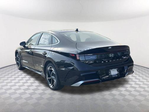 Black 2026 Hyundai SONATA SEL Sport