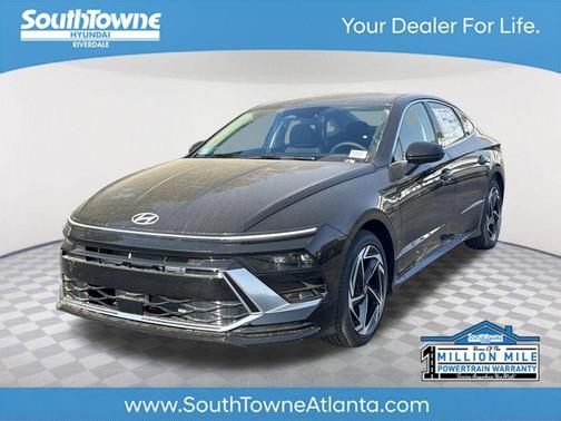 Black 2026 Hyundai SONATA SEL Sport