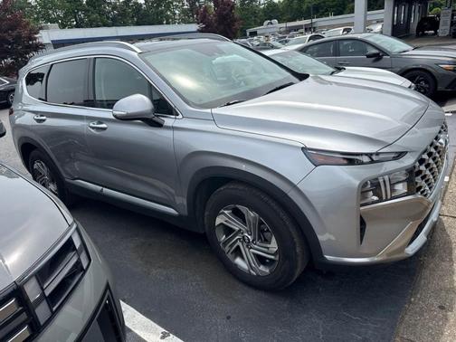 Shimmering Silver 2021 Hyundai SANTA FE SEL
