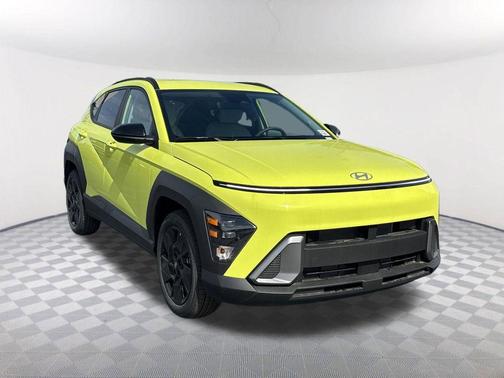 Yellow 2026 Hyundai KONA SEL Sport