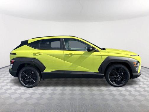 Yellow 2026 Hyundai KONA SEL Sport