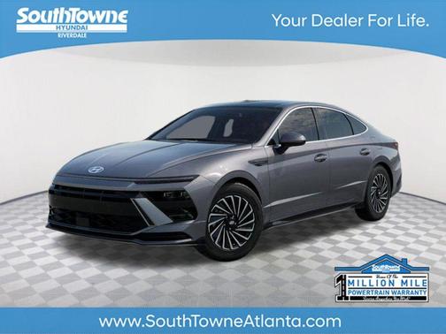 Blue 2026 Hyundai SONATA Hybrid SEL