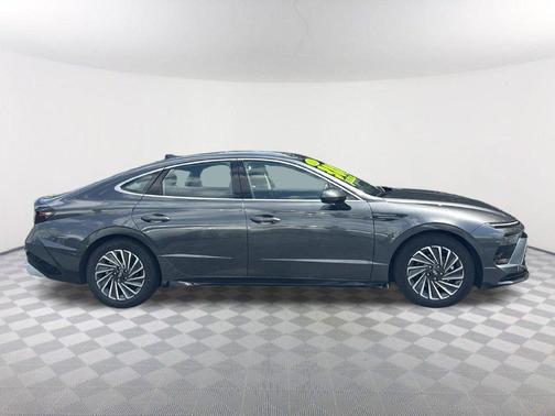 Portofino Gray 2025 Hyundai SONATA Hybrid Limited