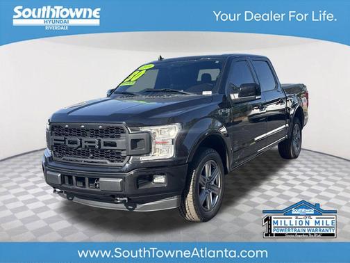 Agate Black Metallic 2019 Ford F-150 Lariat