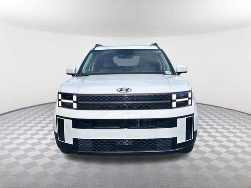 White 2025 Hyundai SANTA FE HEV Calligraphy