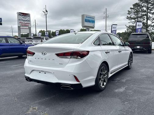 Quartz White Pearl 2018 Hyundai SONATA Limited 2.0T