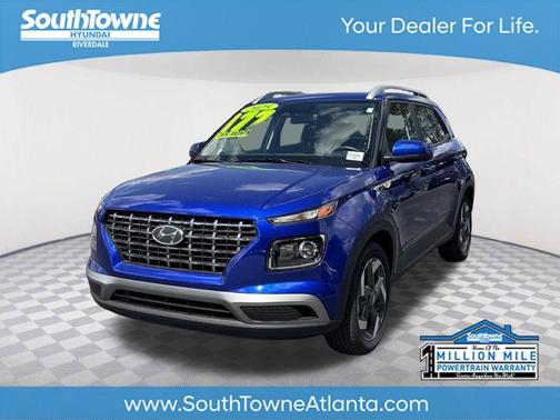 Intense Blue 2025 Hyundai VENUE SEL
