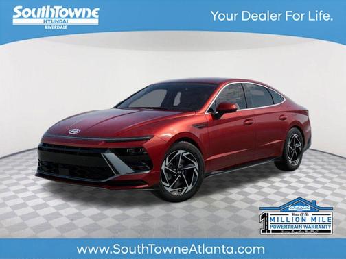 Red 2026 Hyundai SONATA SEL Sport