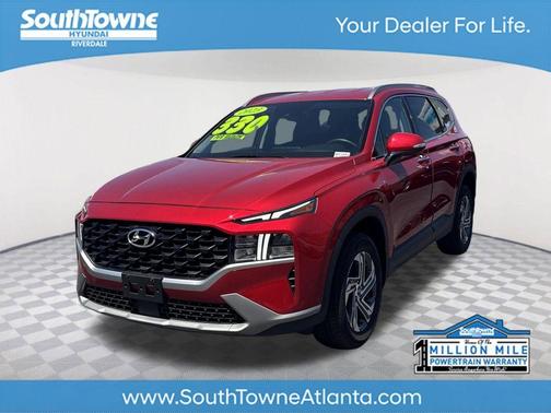 Calypso Red 2023 Hyundai SANTA FE SEL