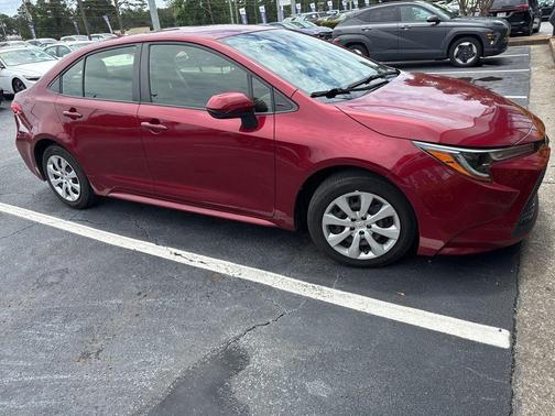 Ruby Flare Pearl 2022 Toyota Corolla LE