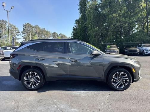 Amazon Gray 2025 Hyundai TUCSON Hybrid Limited