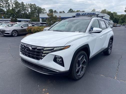 White Pearl 2024 Hyundai TUCSON Hybrid Limited