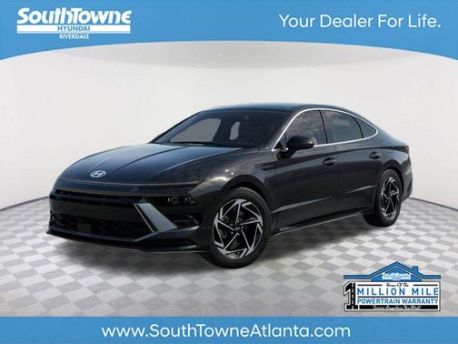 Black 2026 Hyundai SONATA SEL Sport