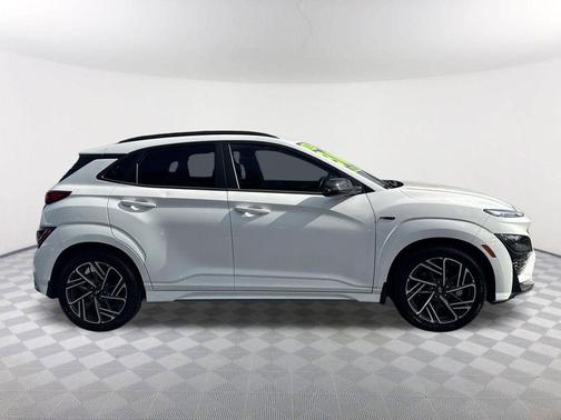 Lunar White 2022 Hyundai KONA N Line