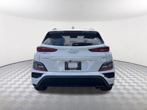 Lunar White 2022 Hyundai KONA N Line