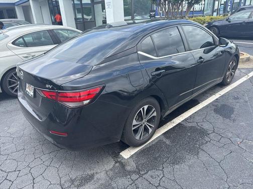 Black 2021 Nissan Sentra SV