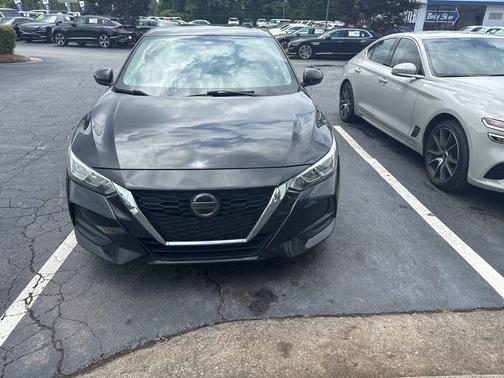 Black 2021 Nissan Sentra SV