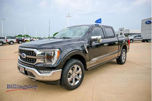 AGATE BLACK METALLIC 2022 Ford F-150 KING RANCH