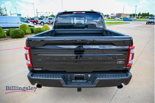 AGATE BLACK METALLIC 2023 Ford F-150 PLATINUM