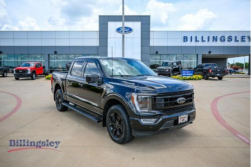 AGATE BLACK METALLIC 2023 Ford F-150 PLATINUM