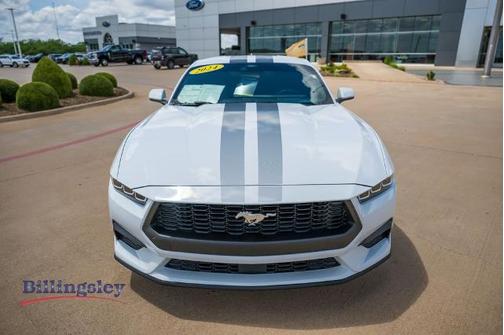 OXFORD WHITE 2024 Ford Mustang ECOBOOST PREMIUM