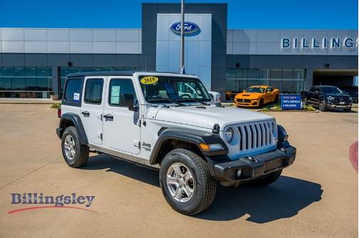 Bright White Clearcoat 2019 Jeep Wrangler Unlimited SPORT