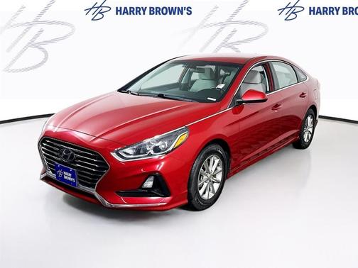 Scarlet Red 2018 Hyundai SONATA ECO