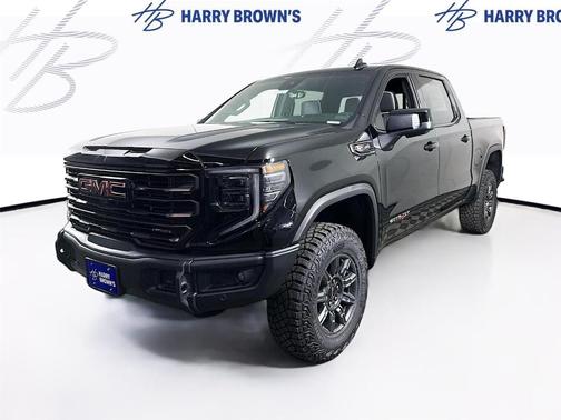 Onyx Black 2026 GMC Sierra 1500 AT4X