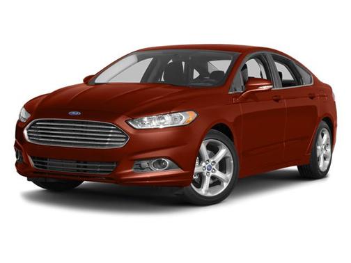 Black 2014 Ford Fusion SE