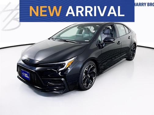 Midnight Black Metallic 2025 Toyota Corolla FX