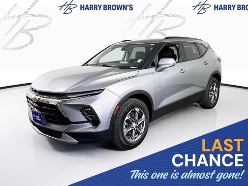 Sterling Gray Metallic 2023 Chevrolet Blazer 2LT