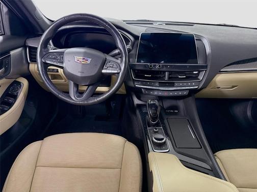 Crystal White Tri-Coat 2021 Cadillac CT5 Premium Luxury AWD