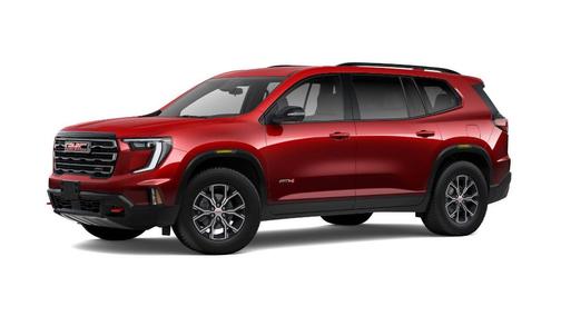 Volcanic Red 2026 GMC Acadia AT4