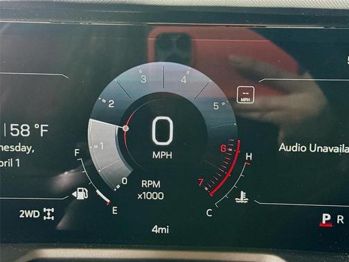 Volcanic Red 2026 GMC Acadia AT4
