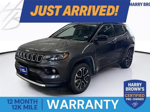 Granite Crystal Clearcoat Metallic 2023 Jeep Compass Limited