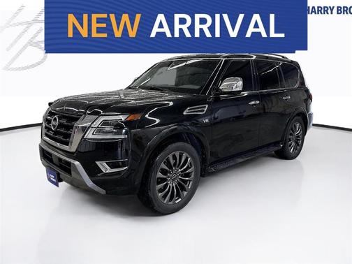Black 2022 Nissan Armada Platinum