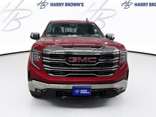 Volcanic Red 2024 GMC Sierra 1500 SLT
