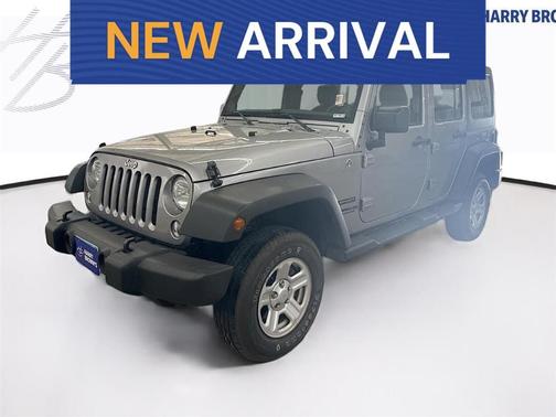 Silver 2014 Jeep Wrangler Unlimited Sport