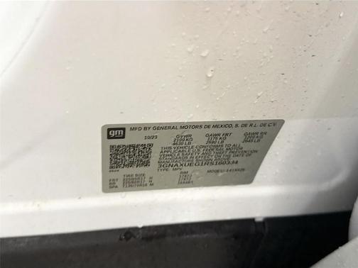 Summit White 2024 Chevrolet Equinox LT