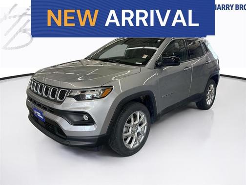 Billet Silver Metallic Clearcoat 2023 Jeep Compass Latitude Lux