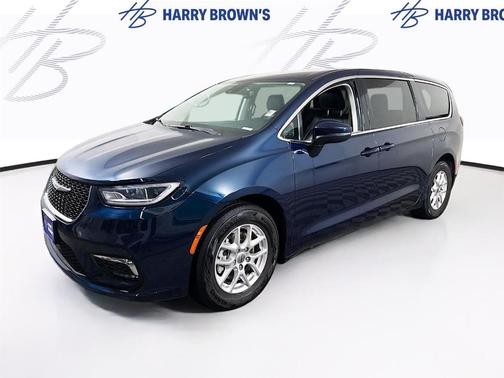 Blue 2023 Chrysler Pacifica Touring-L