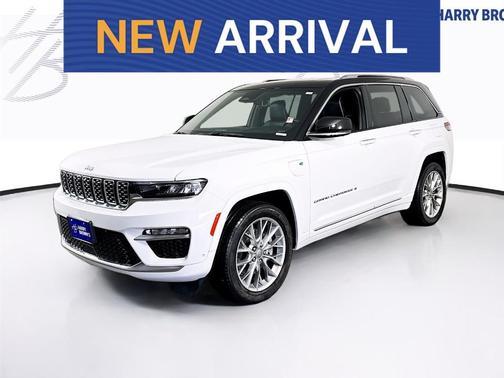 White 2022 Jeep Grand Cherokee 4xe Summit