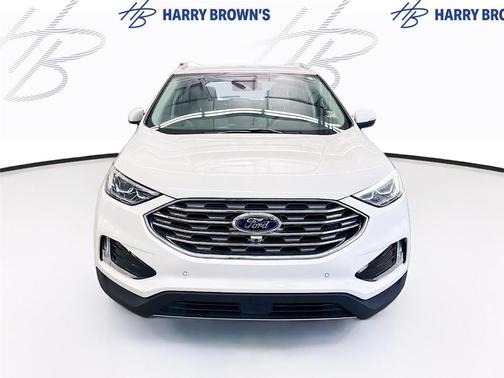 White 2024 Ford Edge Titanium