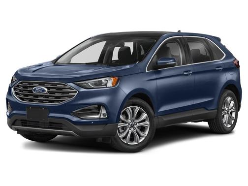 White 2024 Ford Edge Titanium