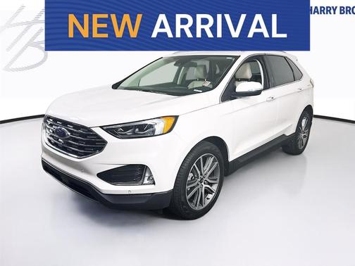 White 2024 Ford Edge Titanium