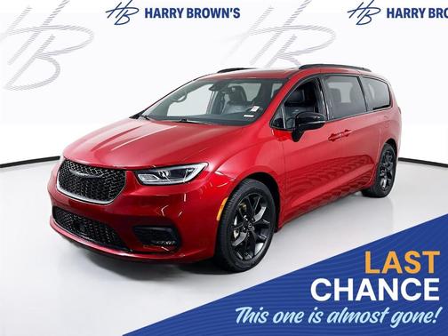 Red 2025 Chrysler Pacifica Limited