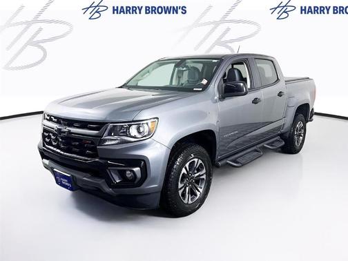 Satin Steel Metallic 2022 Chevrolet Colorado Z71