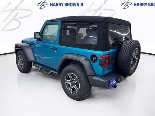 Teal 2020 Jeep Wrangler Sport